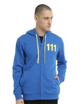 Sweatshirt Vault 111 Fallout Blue S unisex - Numskull - FashionsVida