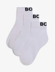 Pack Cotton Rich Logo Anklets White female
