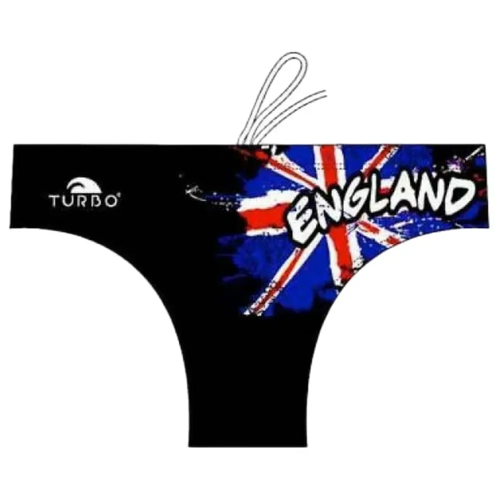 England 2012 Swimming Brief Black 2XL Men - TURBO - FashionsVida
