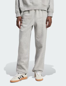 Pantaloni Essentials Fleece Loose S Medium Grey Heather