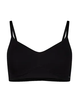 BH ohne Bügel ADVANTAGE COTTON STRETCH black schwarz 75A damen - Skiny - FashionsVida