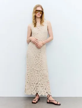 Tintoretto - Vestido crochet - Tintoretto - FashionsVida