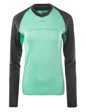 Maglia A Maniche Lunghe Zulu Mtb Lds Opal / Forest Night