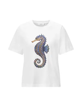 Elegant Fit T-Shirt Seahorse female