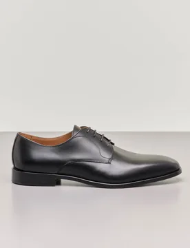 Boss Scarpa derby nera in pelle - BOSS - FashionsVida