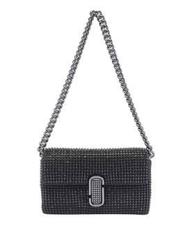 La mini borsa a tracolla J Marc con strass