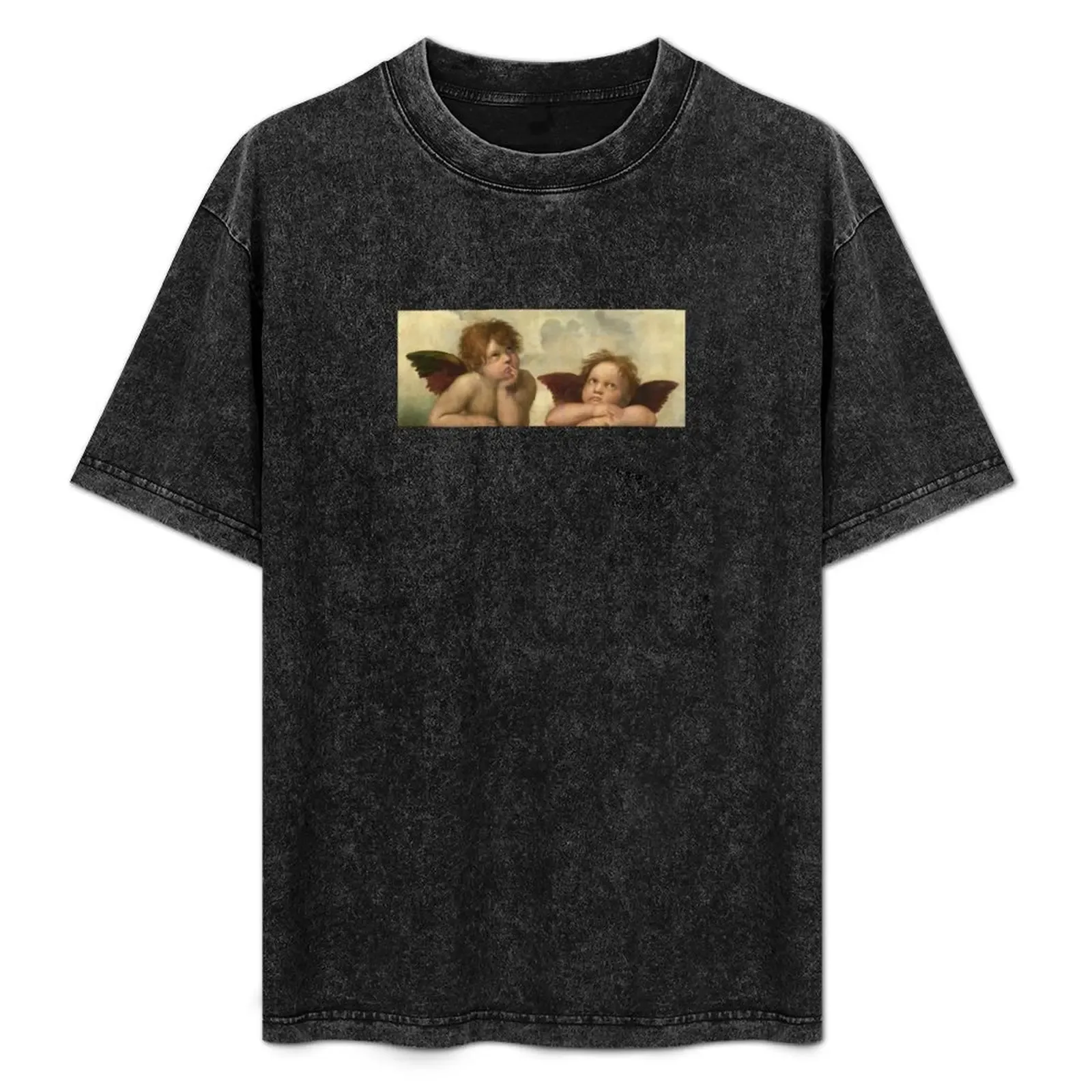 Raphael Sistine Madonna (Detail) 1512 T-Shirt - Aliexpress - FashionsVida