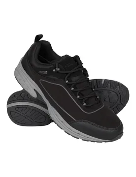 Ramble Softshell Mens Waterproof Shoes - Grey - Grey - Size: 12 - Mountain Warehouse - FashionsVida