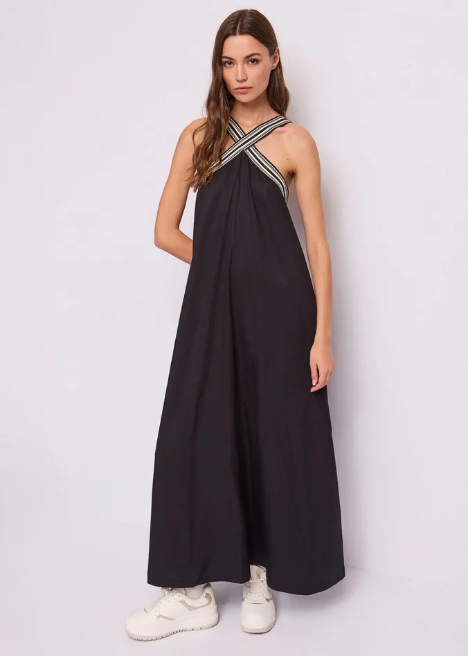 GAUDI abito donna nero - Gaudi - FashionsVida