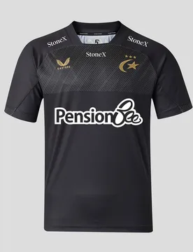 Saracens Mens 2026/27 Home Replica Shirt BLACK 2XL male - Castore - FashionsVida