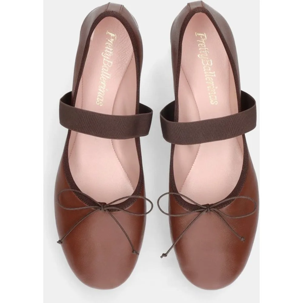 Bailarinas Lea de mujer en napa suave con tira elástica - Pretty Ballerinas - FashionsVida
