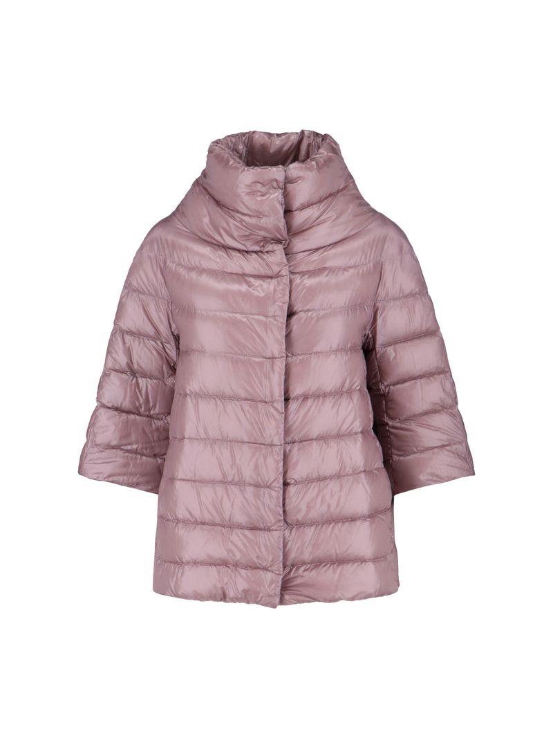 Down Puffer Jacket in Lightweight Polyamide