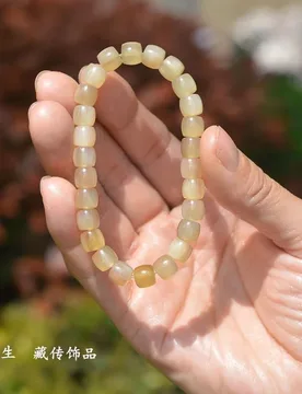 Tibetan Special Selection Noble Horn Bead Bracelet, 108 Beads, Liver-Nourishing Eye-Enhancing, Ethnic Style for Men and Wome - Aliexpress - FashionsVida
