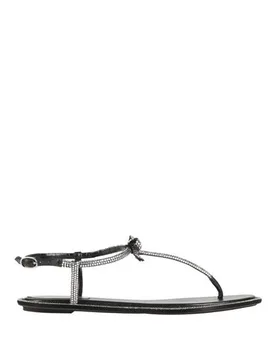Zehentrenner Damen Schwarz 35,36,36.5,37,37.5,38,40,41,42 Damen - Rene' Caovilla - FashionsVida