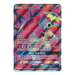 Pokemon SM Guardians Rising 131/145 Turtonator GX (Full Art)