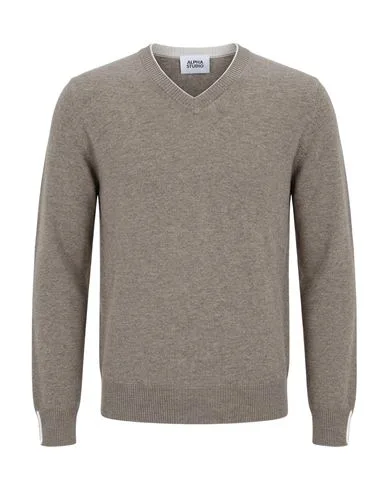 Pullover Hombre Gris 46,48,50,54 Hombre - ALPHA - FashionsVida