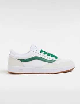 Unisex Cruze Too Cc Sneakers - White Leather - Size Uk 4.5 - Vans - FashionsVida