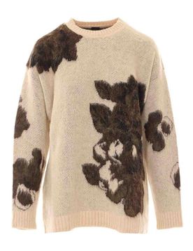 Mulberry maglione rugginoso beige