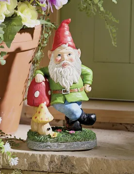 Bewegungsmelder Pfeifender Gartenzwerg - Gainsborough - FashionsVida