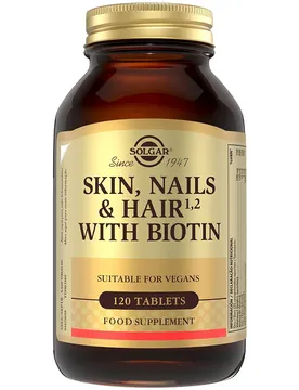 Comprimés Skin Nails&hair Biotin 120 Unités