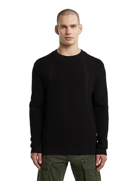 Maglione Structure Dark Black 2XL - G-Star - FashionsVida