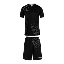 Ensemble à Manches Courtes Score 26 Black / White S