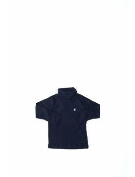 Dolcevita in cotone BLU NAVY 3A
