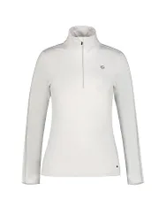Damen Unterzieh Zipshirt Peeravaara weiss XL W