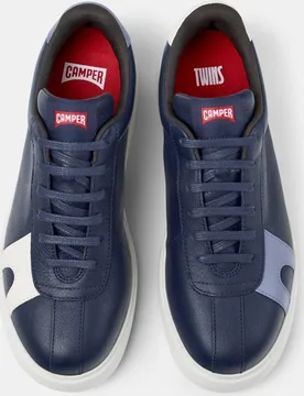 Zapatillas de piel de hombre Runner K21 Twins con cordones - Camper - FashionsVida