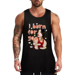 I Burn For You Tee Tank Top Work Utility Tank Top Durable Sleeveless Wear