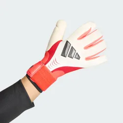 GUANTI DA PORTIERE PREDATOR PRO STRAP 10 White / Lucid Red / Black