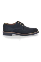 Scarpe Stringate Blu In Pelle Scamosciata 8025 42