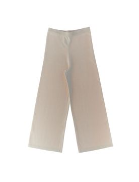 Pantalone misto viscosa AVORIO 40