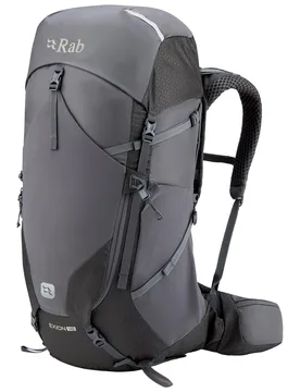 Sac à dos de trekking - Exion 48 Anthracite/Graphene en Nylon - Taille L/XL - Gris - Rab - FashionsVida