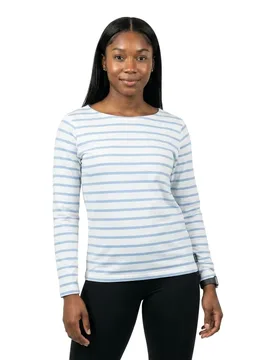 Antibes Long Sleeve T-shirt Pearl / Powder Blue 2XL Women - Sea Ranch - FashionsVida