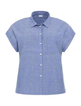 LASCANA Blusa navy / blanco