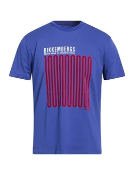 Camiseta Hombre Azul marino L,M,S,XL Hombre - Bikkembergs - FashionsVida