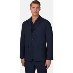 Chaqueta de lana y mohair