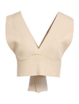 Top Mujer Beige 42 Mujer