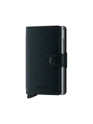 Geldbörse - Miniwallet Optical black schwarz baby