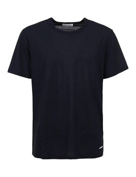 T-shirt girocollo in cotone
