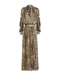 Vestido largo Mujer Camel S,XS Mujer