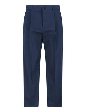 Pantaloni sartoriali in cotone