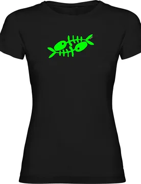 Maglietta A Maniche Corte Da Donna Fishbones - Kruskis - FashionsVida