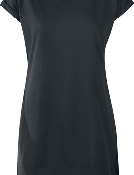 Kurzes Kleid - Ladies Turtle Extended Shoulder Dress - XS bis 4XL - für Damen - Größe M - schwarz - Frauen - female
