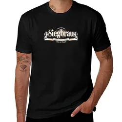 Siegbrau Label - Brewed with Valor T-Shirt Large Size Basic Casual T-Shirt