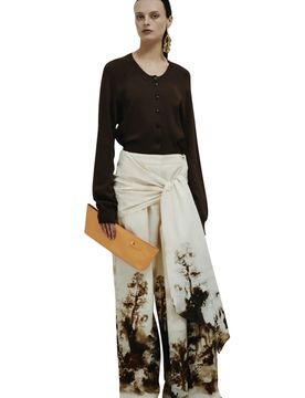 Cardigan Donna apertura dietro