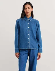Jag Denim Relaxed Shirt Blue female
