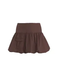 Mini-jupe HDIRIS marron XS