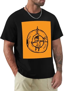 Edd from Ed, Edd, & Eddy? on a Swing T-Shirt Soft Durable Cotton T-Shirt - Aliexpress - FashionsVida